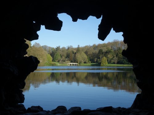 Stourhead from the Grotto