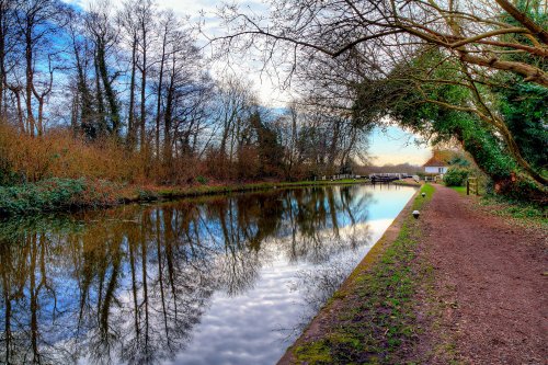 Denham Lock view, Buckinghamshire