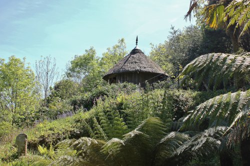 The Lookout and the Celtic Cross @ Trelissick Garden