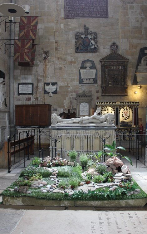 Exeter Cathedral and the Tomb