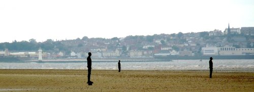 Anthony Gormley's Another Place, Crosby, Merseyside