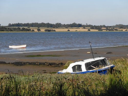 Manningtree, overlooking the river Stour