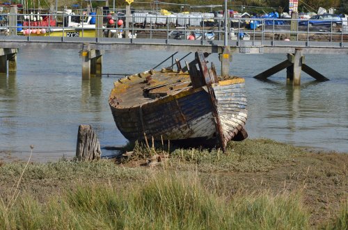 Old boat, Rye harbour