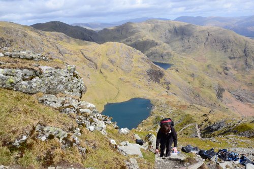 The Climb to the summit