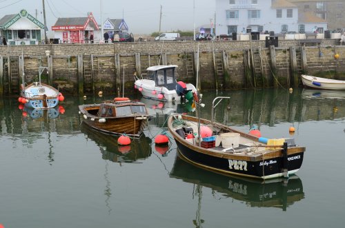 Fishing boats, West bay