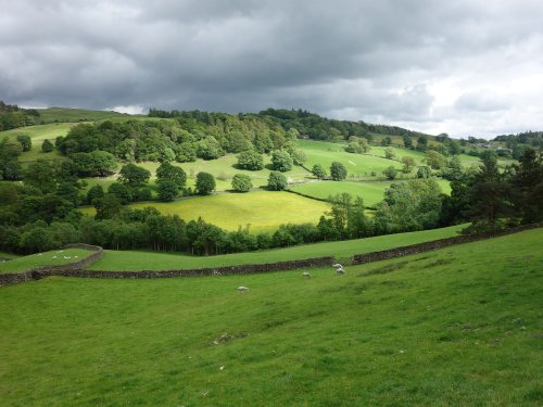 Troutbeck Valley from Townend