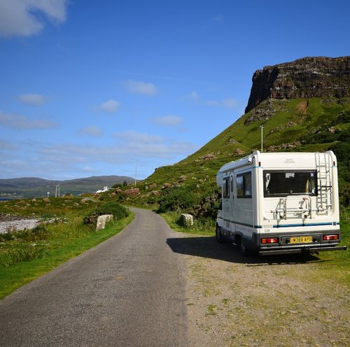 Stoping for a cuppa.