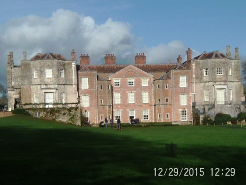 Mottisfont Abbey on a winter's day