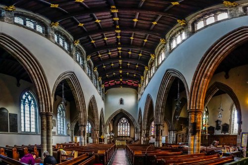 Al Saints Church, Loughborough...Towards the High Alter