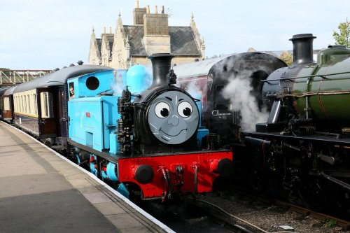 Thomas arrives at Wansford
