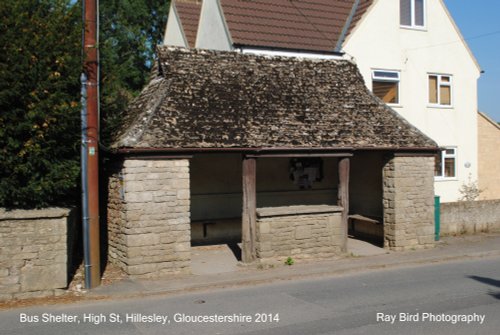Bus Shelter, The Street, Hillesley, Gloucestershire 2014