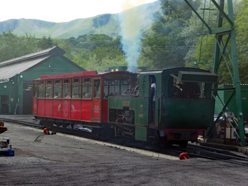 Mountain Railway in Llanberis