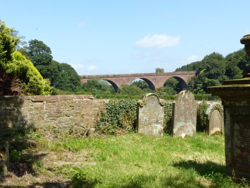 Wetheral Viaduct from Holy Trinity Church