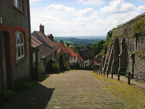 Gold hill,  Shaftesbury, DORSET