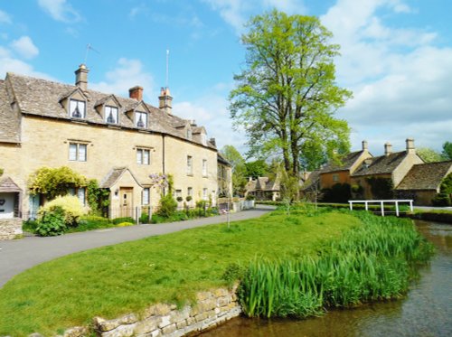 Lower Slaughter village, Gloucestershire