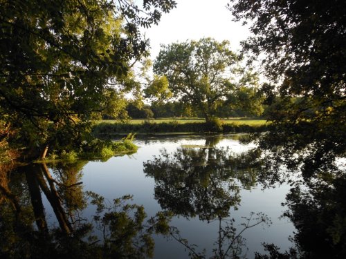 Reflections on the Stour, Wimborne Minster