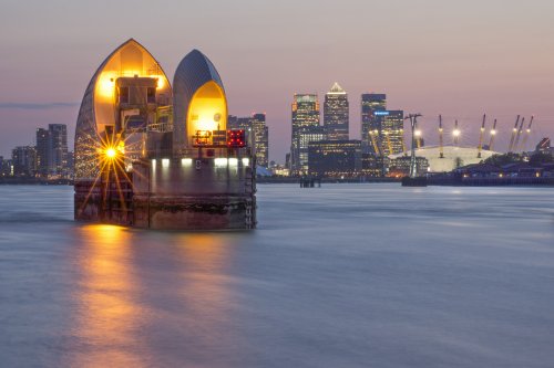 Docklands Through the Thames Barrier