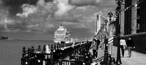 Cruise Ship, Liverpool.