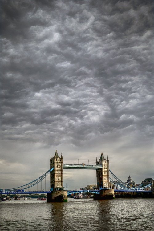 Skies over Tower Bridge