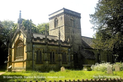 St Giles Church, Stanton St Quintin, Wiltshire 2013