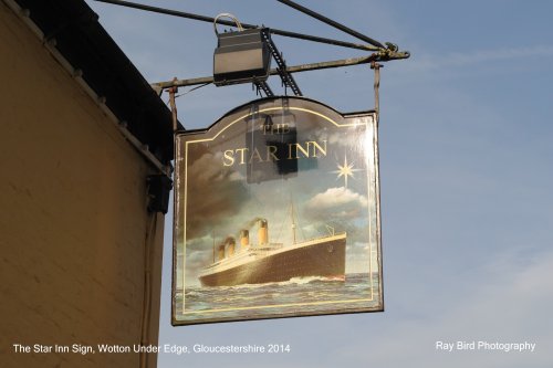 The Star Inn Sign, Wotton Under Edge, Gloucestershire 2014