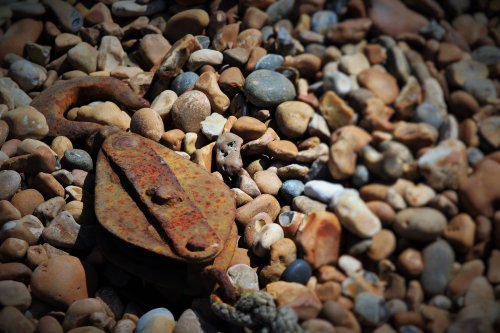 Rusting Away on Hastings Seafront