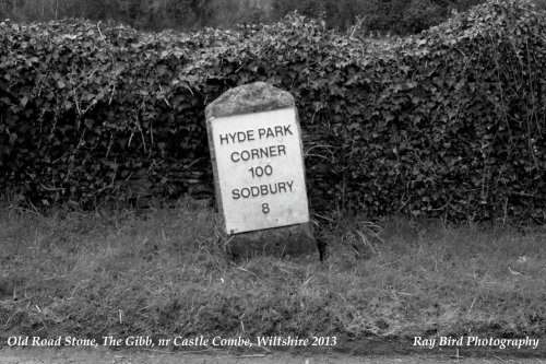 Old Milestone, The Gibb, nr Castle Combe, Wiltshire 2013