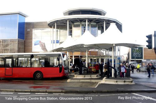 Bus Station, Yate Shopping Centre, Gloucestershire 2013