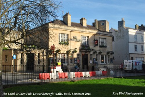 The Lamb & Lion Pub, Lower Borough Walk, Bath, Somerset 2015