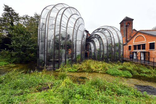 Laverstoke Mill - hot houses growing plants for infusions