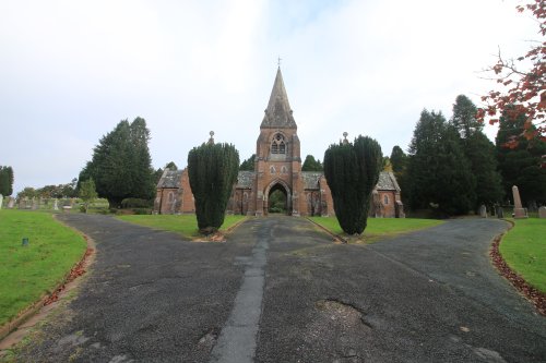 A  BEAUTIFUL BUILDING IN PENRITH CEMETERY