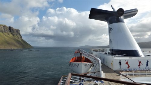 Cruise Ship visits Portree