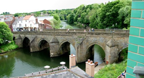 Elvet Bridge in Durham City
