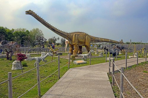 Wingham Wildlife Park Dinosaur Area
