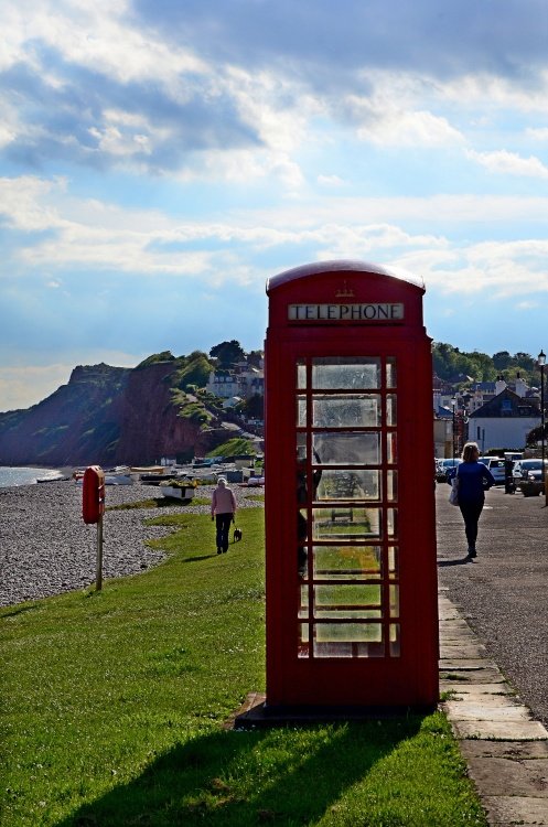 Budleigh phone box