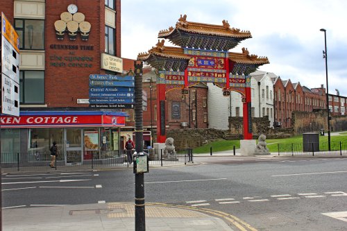 Newcastle's  China Town District