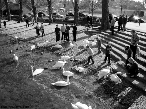 Tourists at Windermere