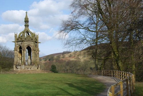 The Bolton Abbey Memorial Fountain.