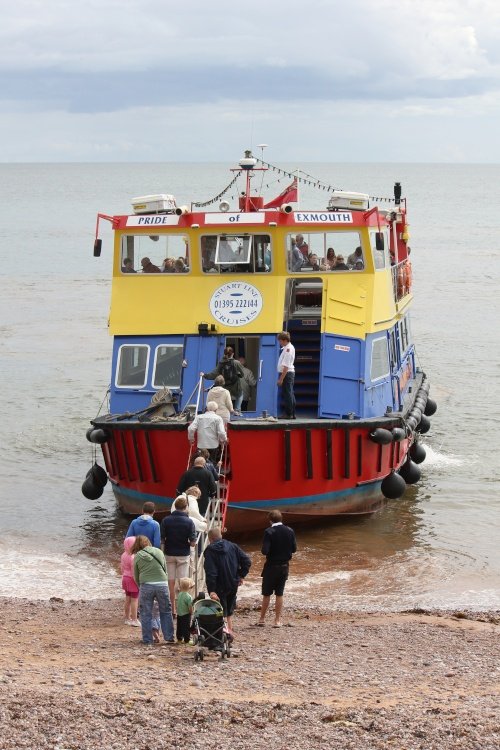 Sidmouth - Stuart Line boat