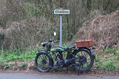 Checkley Signpost
