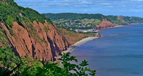 Sidmouth from High Peak