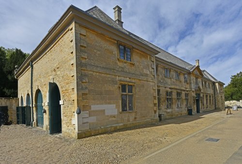 The stable block at Belton House