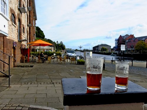 Exeter quayside