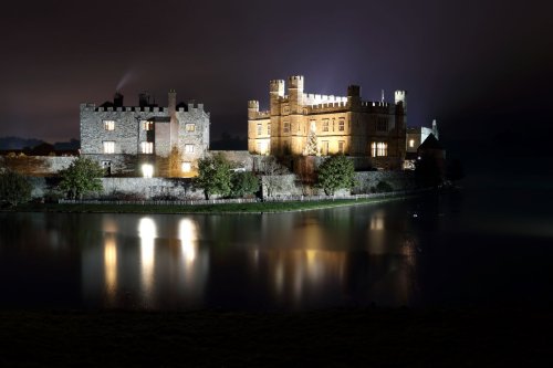 Leeds Castle At Night