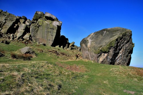 Cow and Calf Rocks Ilkley