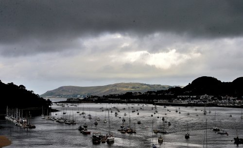 Conwy Estuary from Conwy Castle