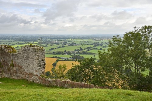 View from Beeston Castle