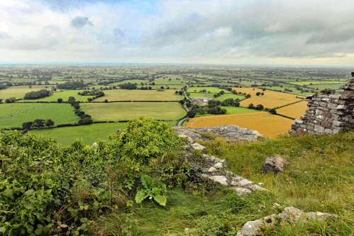View from Beeston Castle