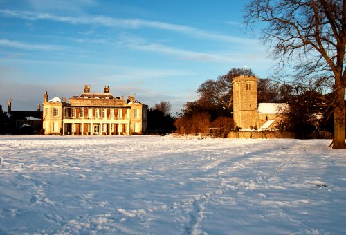 Newton Kyme Hall and Church