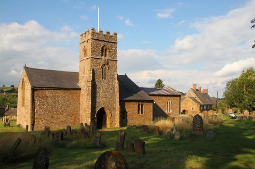 St. Anne's Church, Epwell, in the late afternoon sunlight